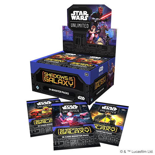 Fantasy Flight Games Star Wars: Unlimited TCG - Shadows of the Galaxy - Booster Box (24 boosterů) (EN)