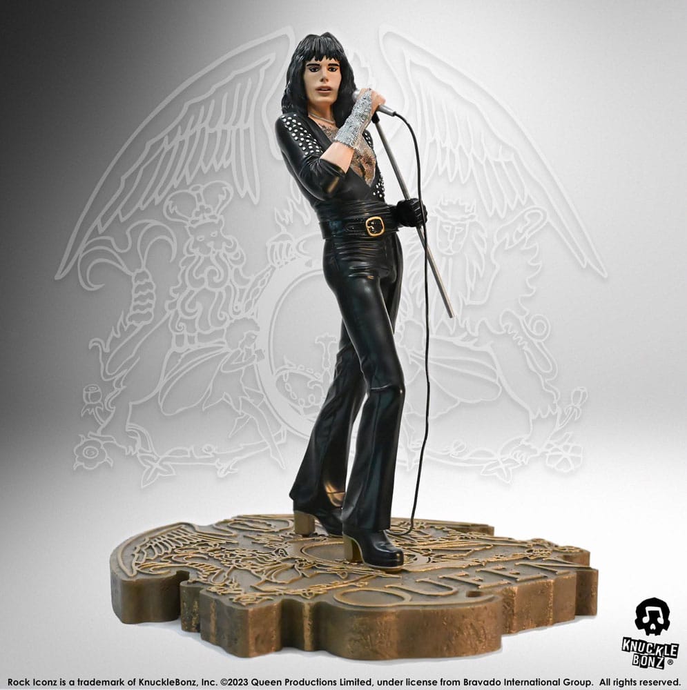 KnuckleBonz Queen Rock Iconz Statue Freddie Mercury II (Sheer Heart Attack Era) 23 cm