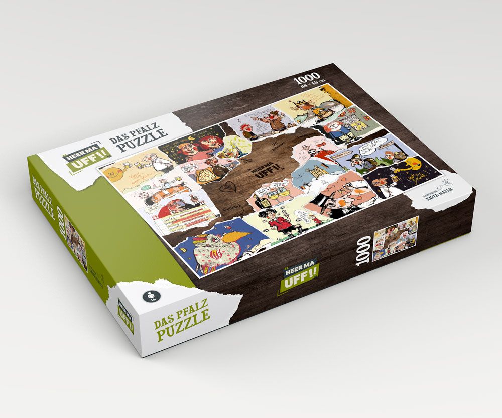 heo Games Heer Ma Uff!! - Das Pfalzpuzzle - Jigsaw Puzzle (1000 pieces)
