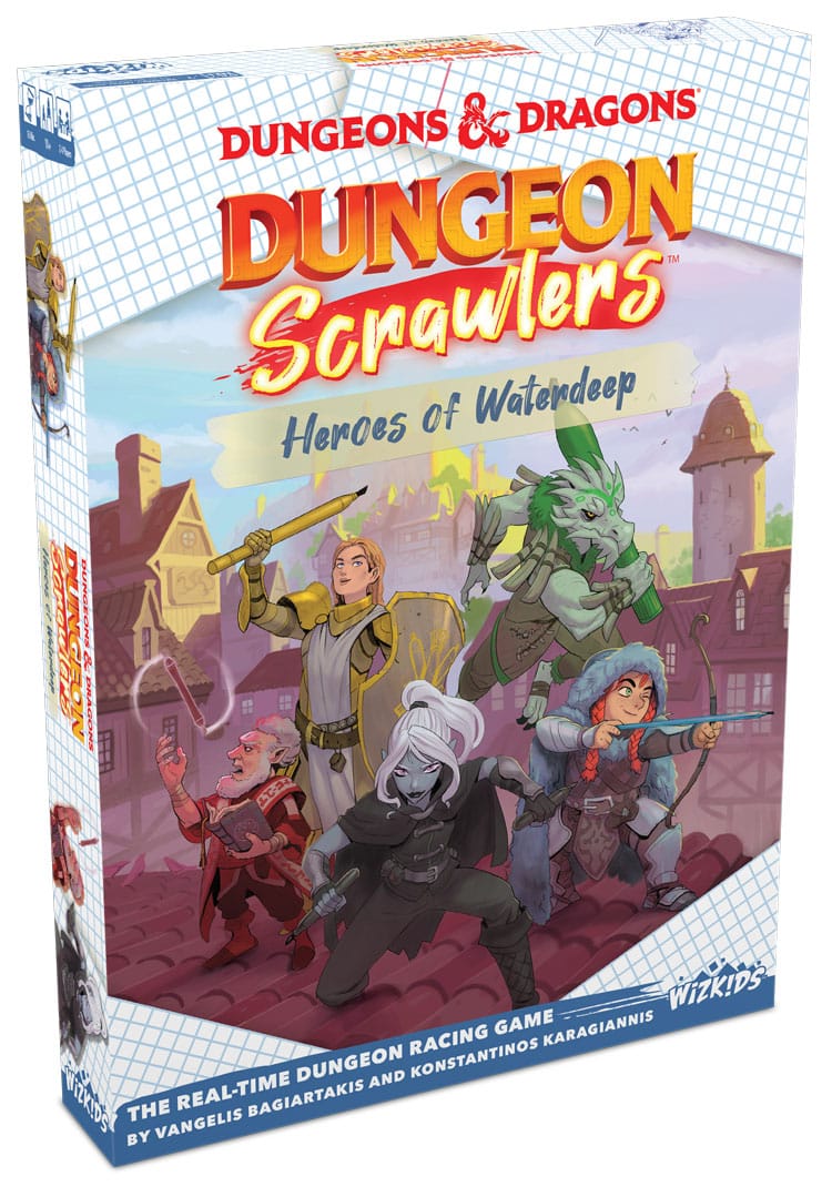 WizKids Dungeons & Dragons: Dungeon Scrawlers - Heroes of Waterdeep Strategy Game *English Version*