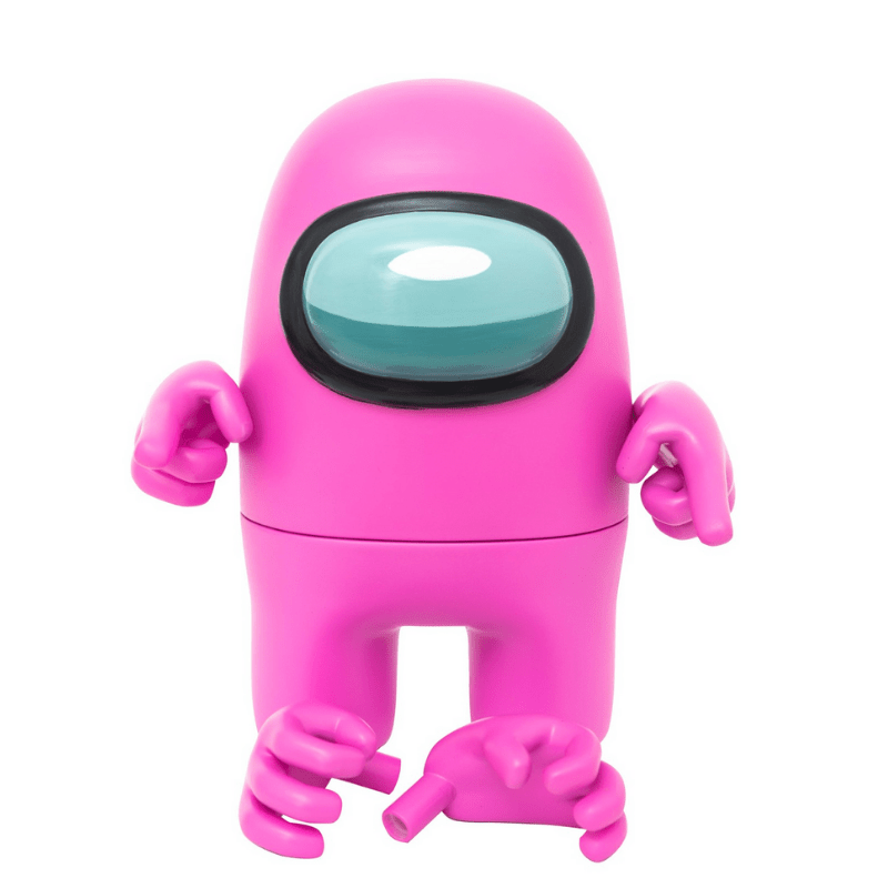 Toikido Among Us - akční figurka - Pink Crewmate
