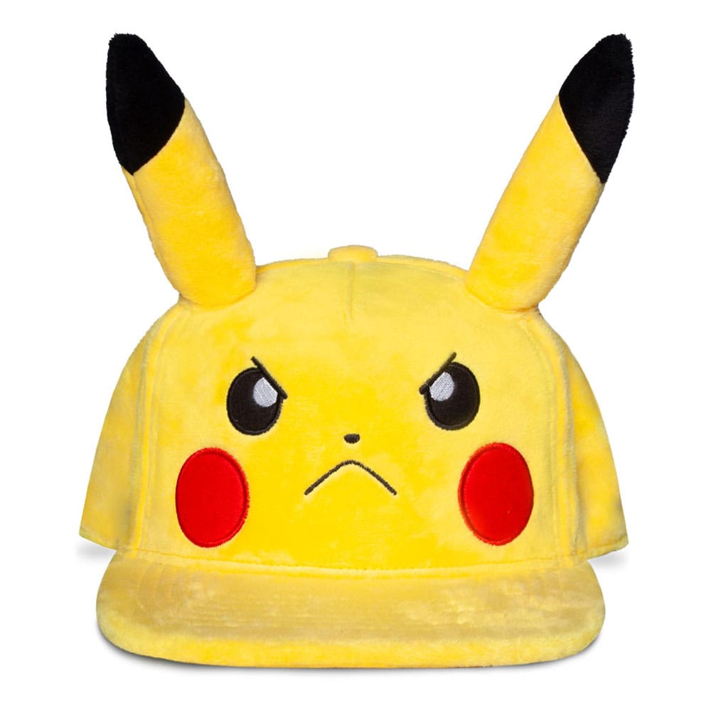 Difuzed Pokémon Snapback Cap Angry Pikachu