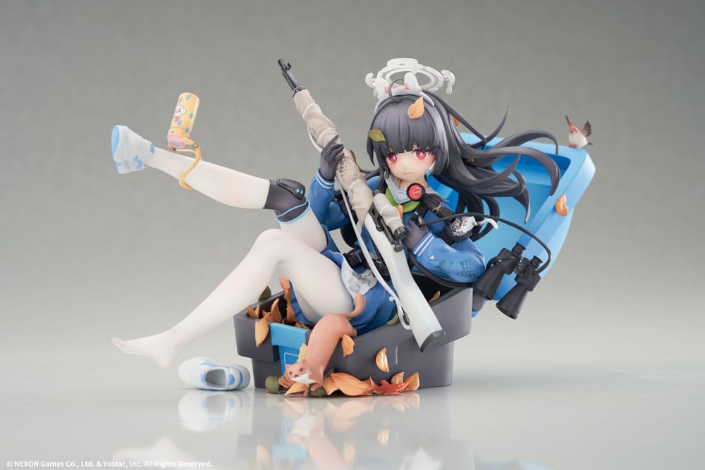 elegant Blue Archive PVC Statue 1/7 Miyu: Observation of a Timid Person 14 cm