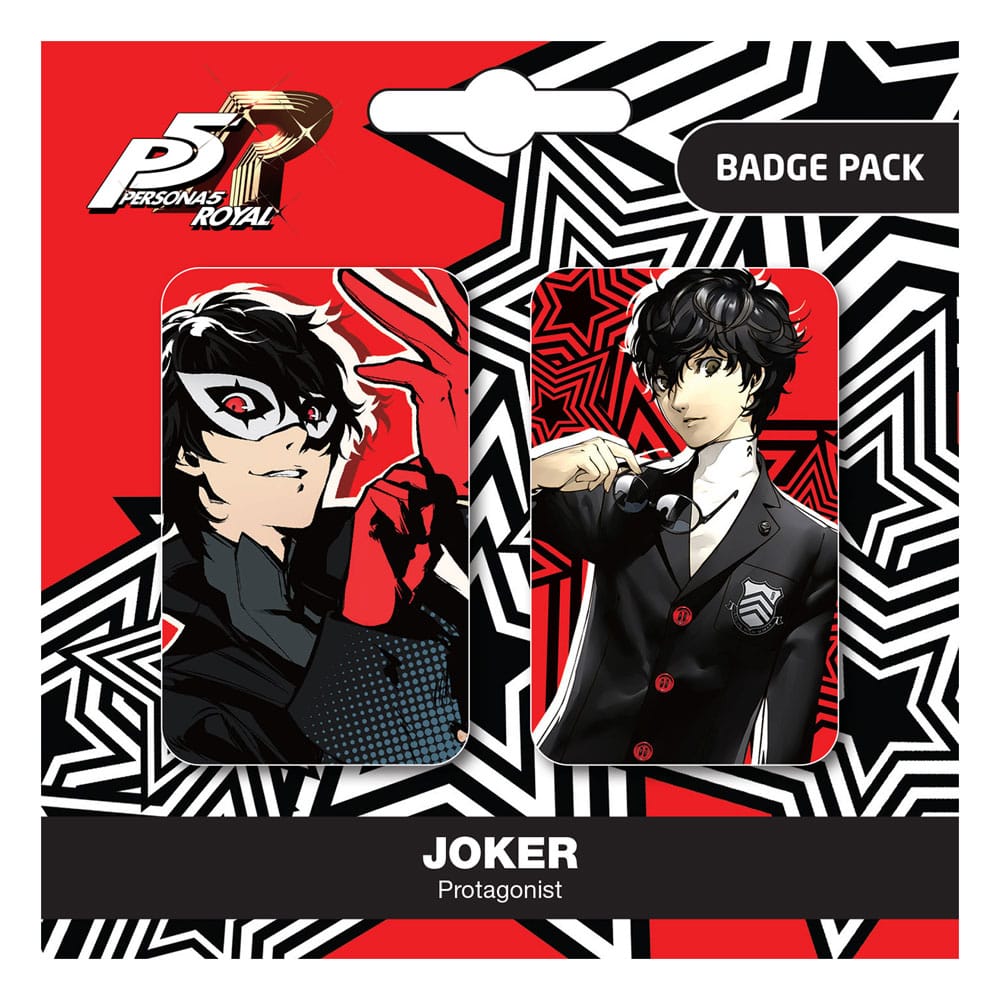 Popbuddies Persona 5 Royal Pin Badges 2-Pack Set A