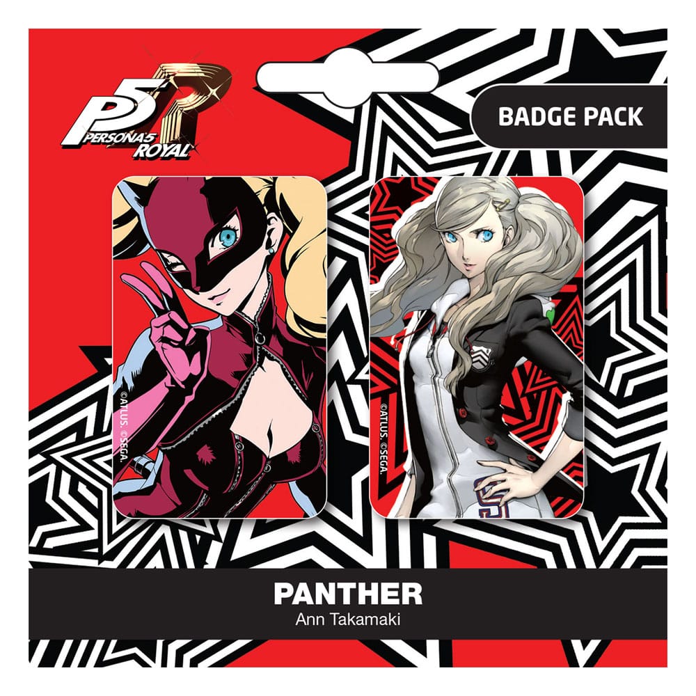 Popbuddies Persona 5 Royal Pin Badges 2-Pack Set B