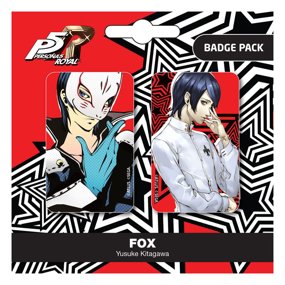 Popbuddies Persona 5 Royal Pin Badges 2-Pack Set C