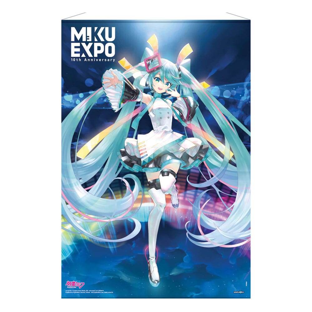 Popbuddies Hatsune Miku Wallscroll Miku Expo 10th Anniversary Limited Edition 61 x 91 cm