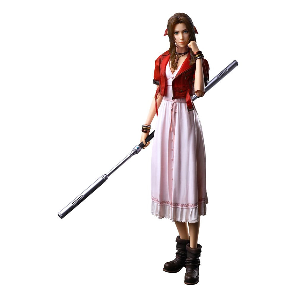 Square-Enix Final Fantasy VII Rebirth Play Kai Arts Action Figure Aerith Gainsborough 24 cm