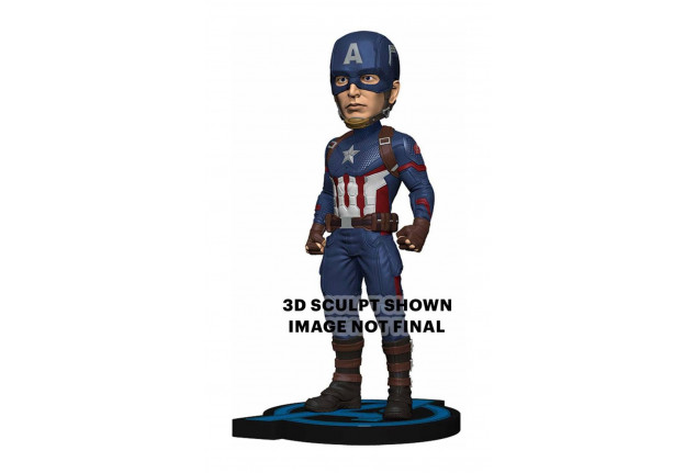 NECA Avengers Endgame Head Knocker - Captain America