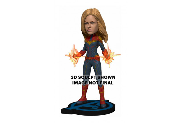 NECA Avengers Endgame Head Knocker - Captain Marvel