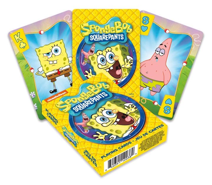Aquarius SpongeBob Playing Cards Cartoon