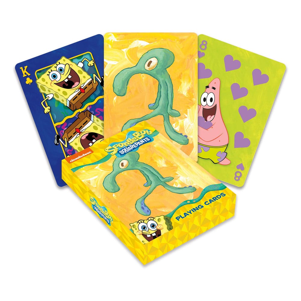 Aquarius SpongeBob Playing Cards Bold and Brash