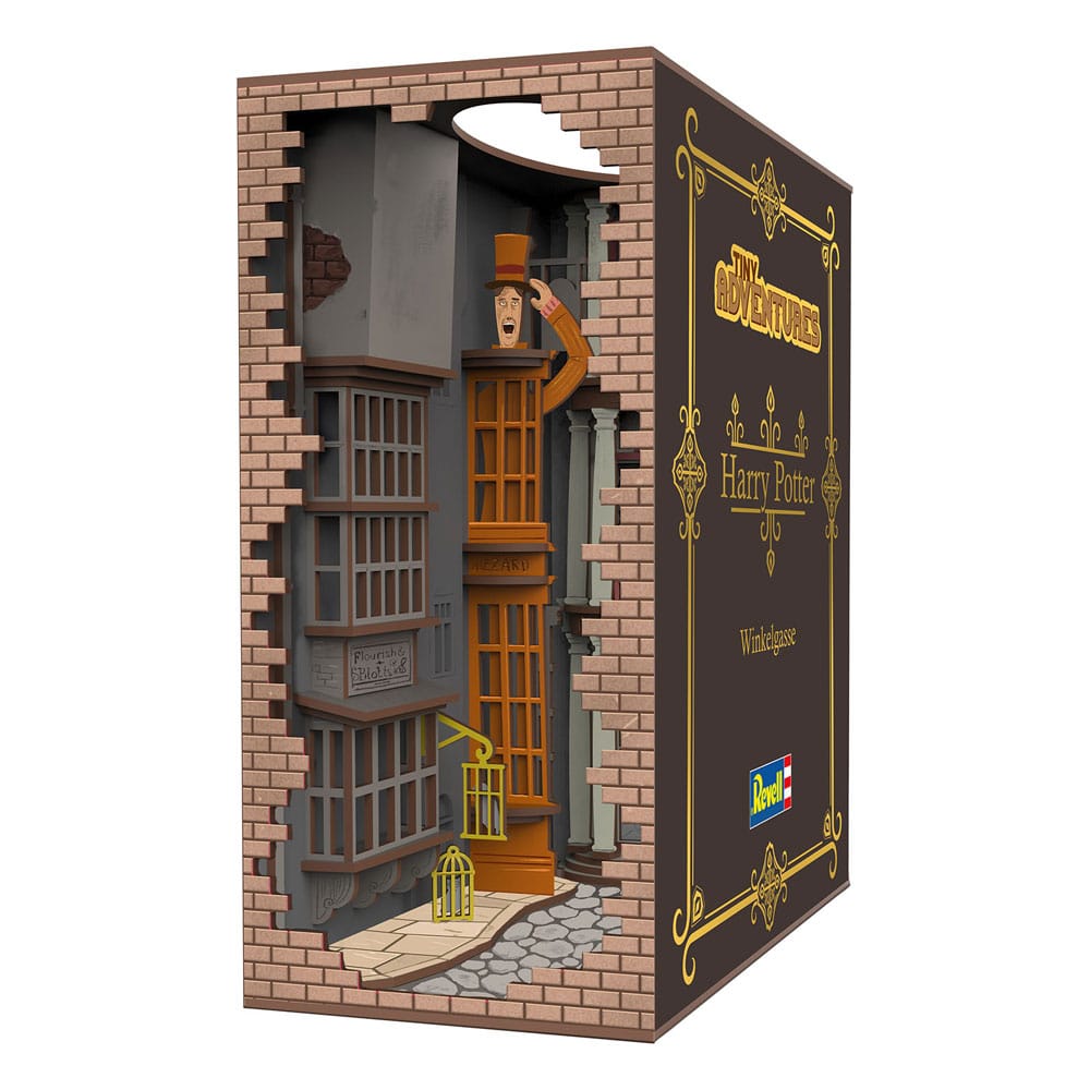 Revell Harry Potter Tiny Adventures Book Nook Mini Diorama Diagon Alley 23 cm