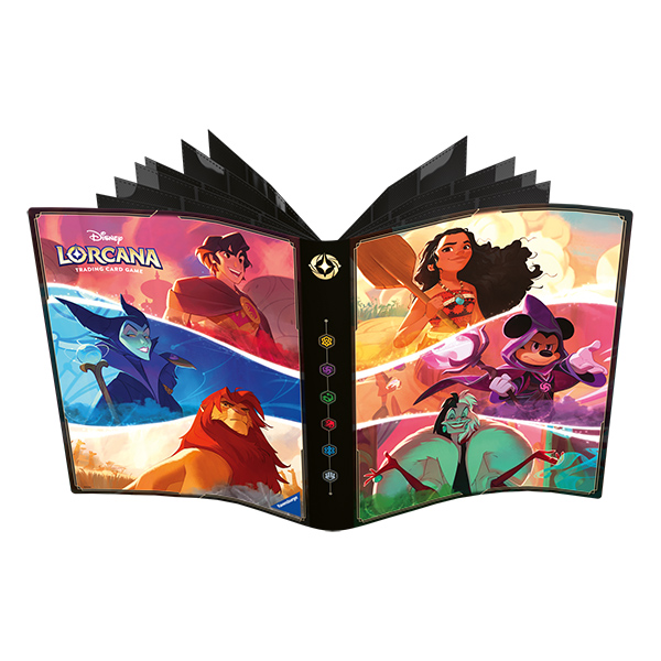 Ravensburger Disney Lorcana TCG: Shimmering Skies - A4 album na karty - Iconic Characters