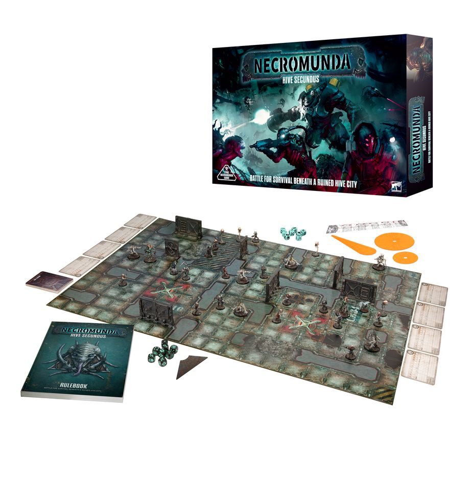 Games Workshop Necromunda - rozšíření deskové hry - Hive Secundus (EN)