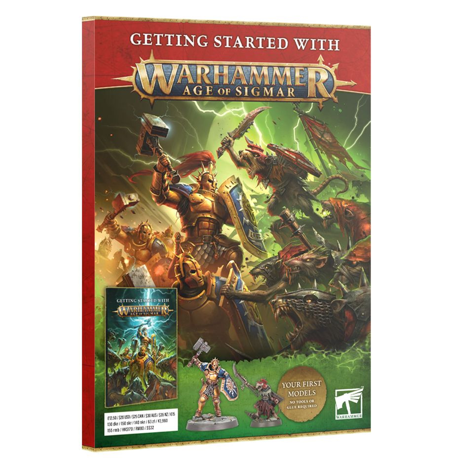 Games Workshop Warhammer: Age Of Sigmar - časopis - Getting Started With Warhammer: Age Of Sigmar (EN)