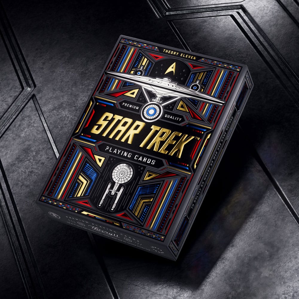 Theory11 Star Trek Playing Cards Dark Version