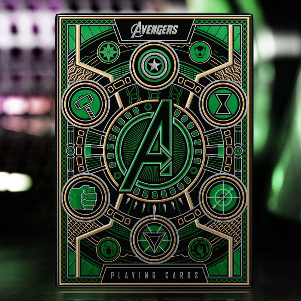 Theory11 Avengers - The Infinity Saga Playing Cards Green Version