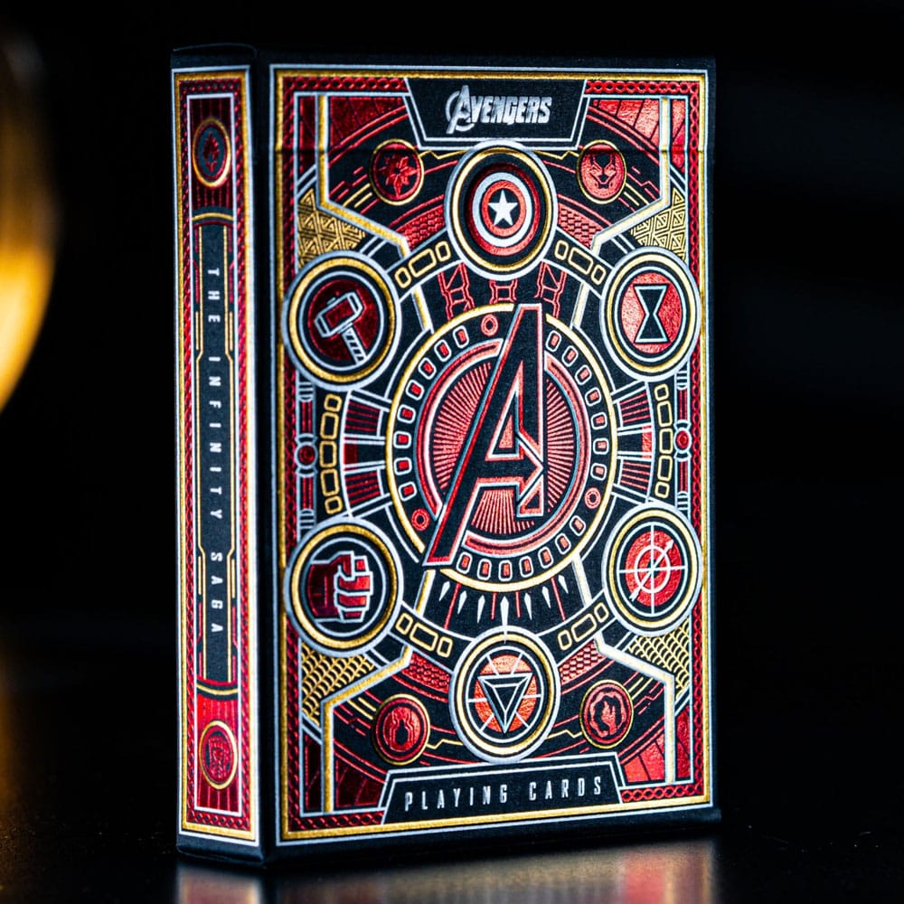 Theory11 Avengers - The Infinity Saga Playing Cards Red Version
