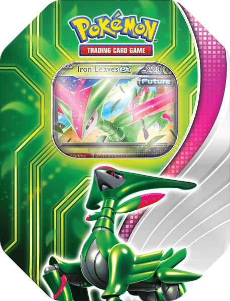 Nintendo Pokémon TCG: Paradox Clash - Tin - Iron Leaves ex (EN)