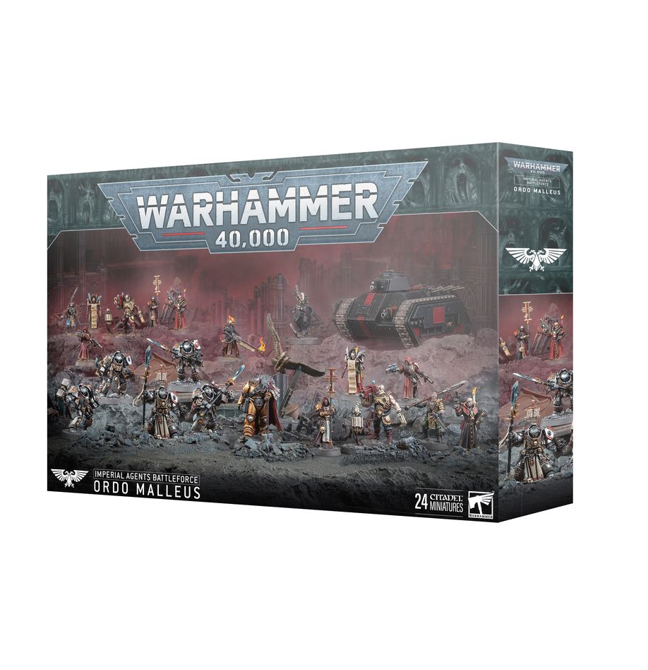 Games Workshop Warhammer 40,000 - mini figurky - Imperial Agents Battleforce: Ordo Malleus