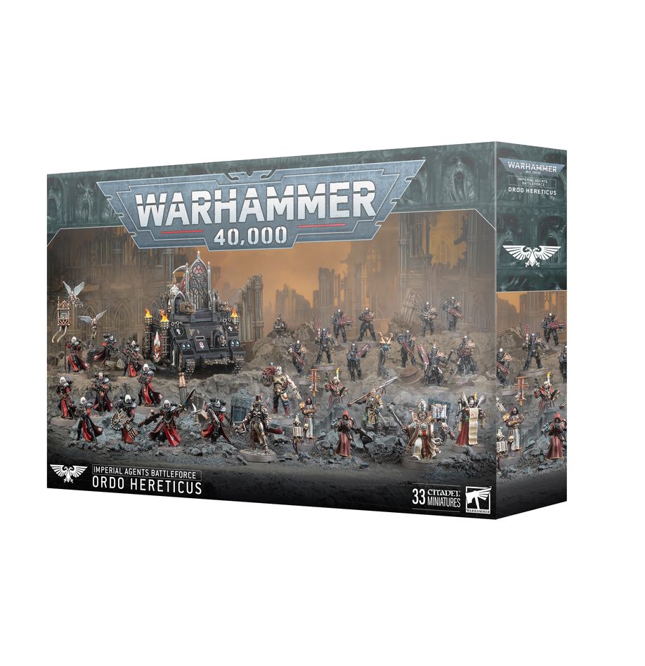 Games Workshop Warhammer 40,000 - mini figurky - Imperial Agents Battleforce: Ordo Hereticus