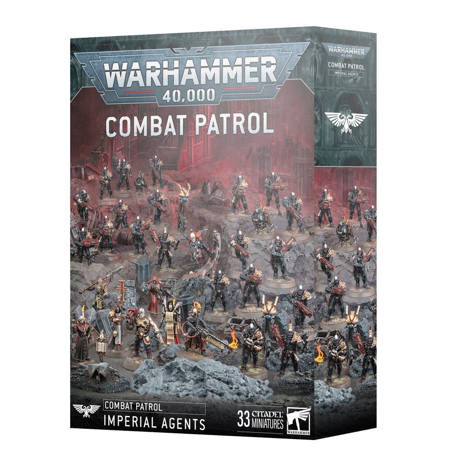 Games Workshop Warhammer 40,000 - mini figurky - Combat Patrol: Imperial Agents
