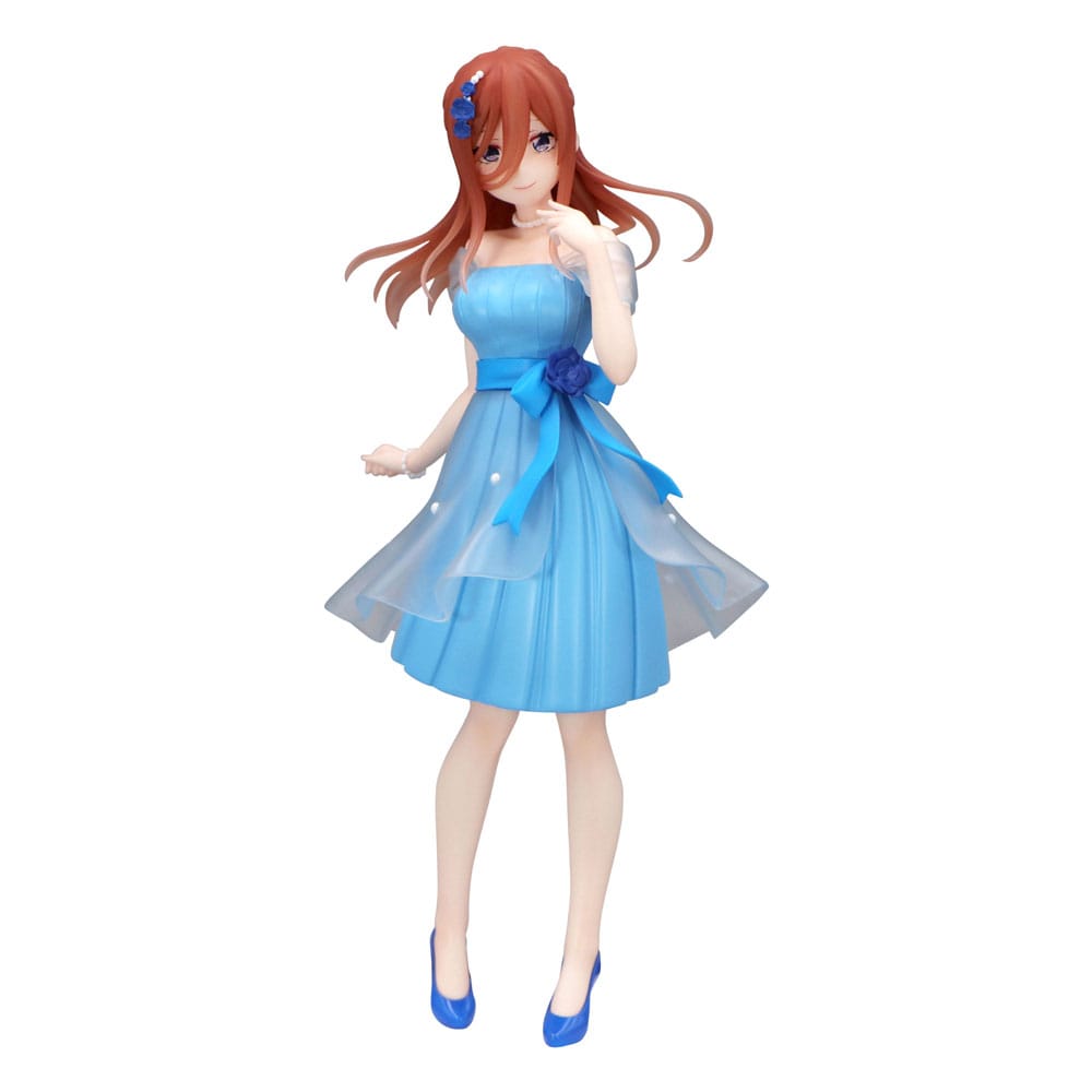 Furyu The Quintessential Quintuplets Trio-Try-iT PVC Statue Nakano Miku Pastel Dress Ver. 21 cm