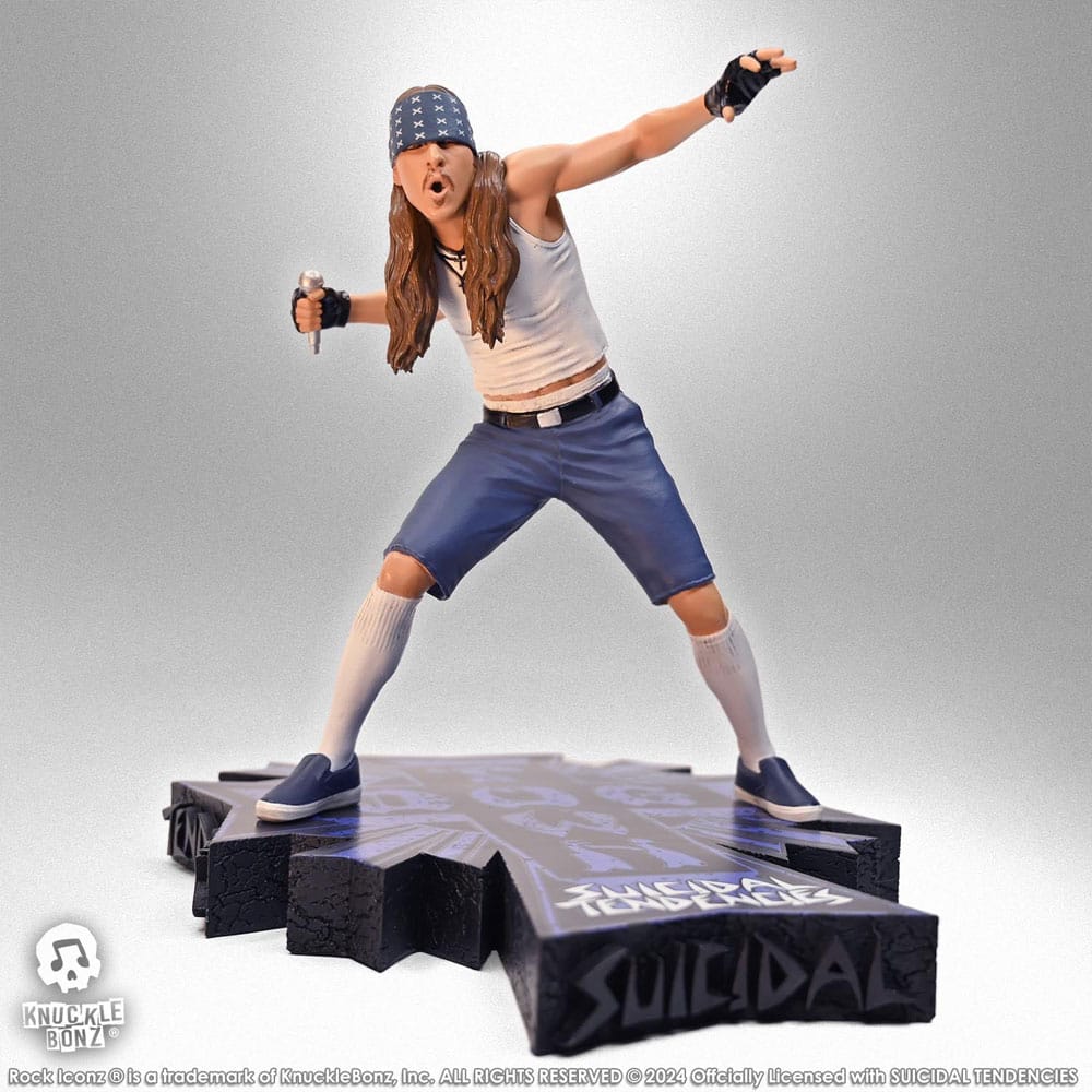KnuckleBonz Suicidal Tendencies Rock Iconz Statue Mike Muir 22 cm