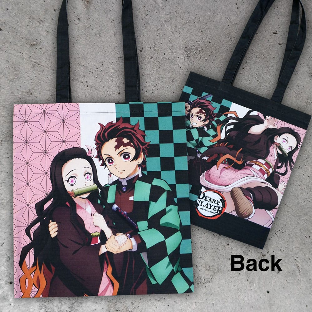 Popbuddies Demon Slayer: Kimetsu no Yaiba Tote Bag Tanjiro & Nezuko