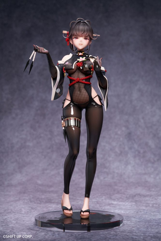 Hobby Sakura Goddess of Victory: Nikke PVC Statue 1/7 Sakura Midnight Stealth Deluxe Edtition 25 cm