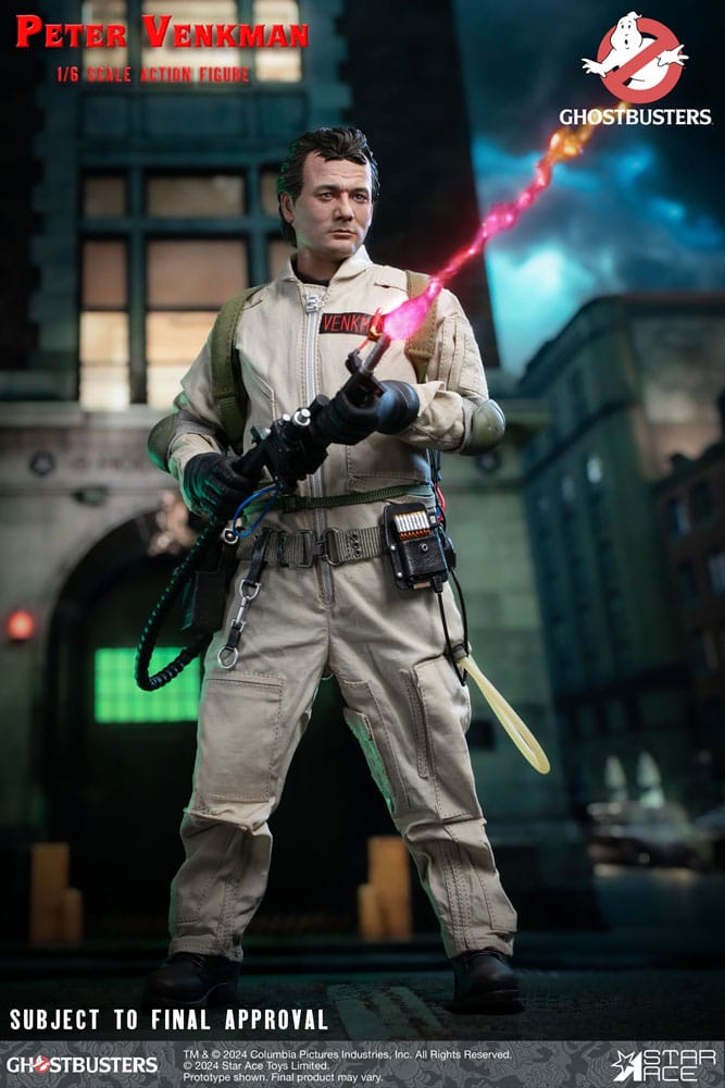 Star Ace Toys Ghostbusters (1984) Action Figure 1/6 Peter Venkman 30 cm