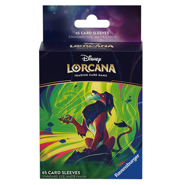 Ravensburger Disney Lorcana TCG: Azurite Sea - obaly na karty - Scar, Vengeful Lion (65 ks)