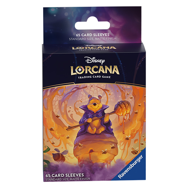 Ravensburger Disney Lorcana TCG: Azurite Sea - obaly na karty - Pooh, Hunny Wizard (65 ks)
