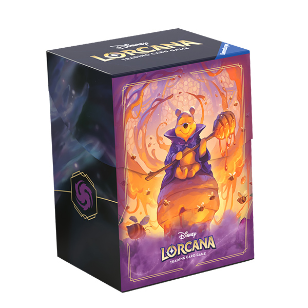 Ravensburger Disney Lorcana TCG: Azurite Sea - krabička na karty - Pooh, Hunny Wizard