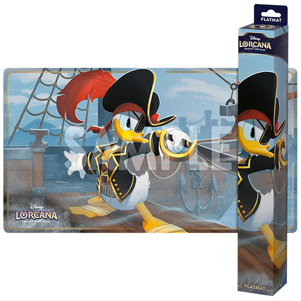 Ravensburger Disney Lorcana TCG: Azurite Sea - herní podložka - Donald Duck, Buccaneer