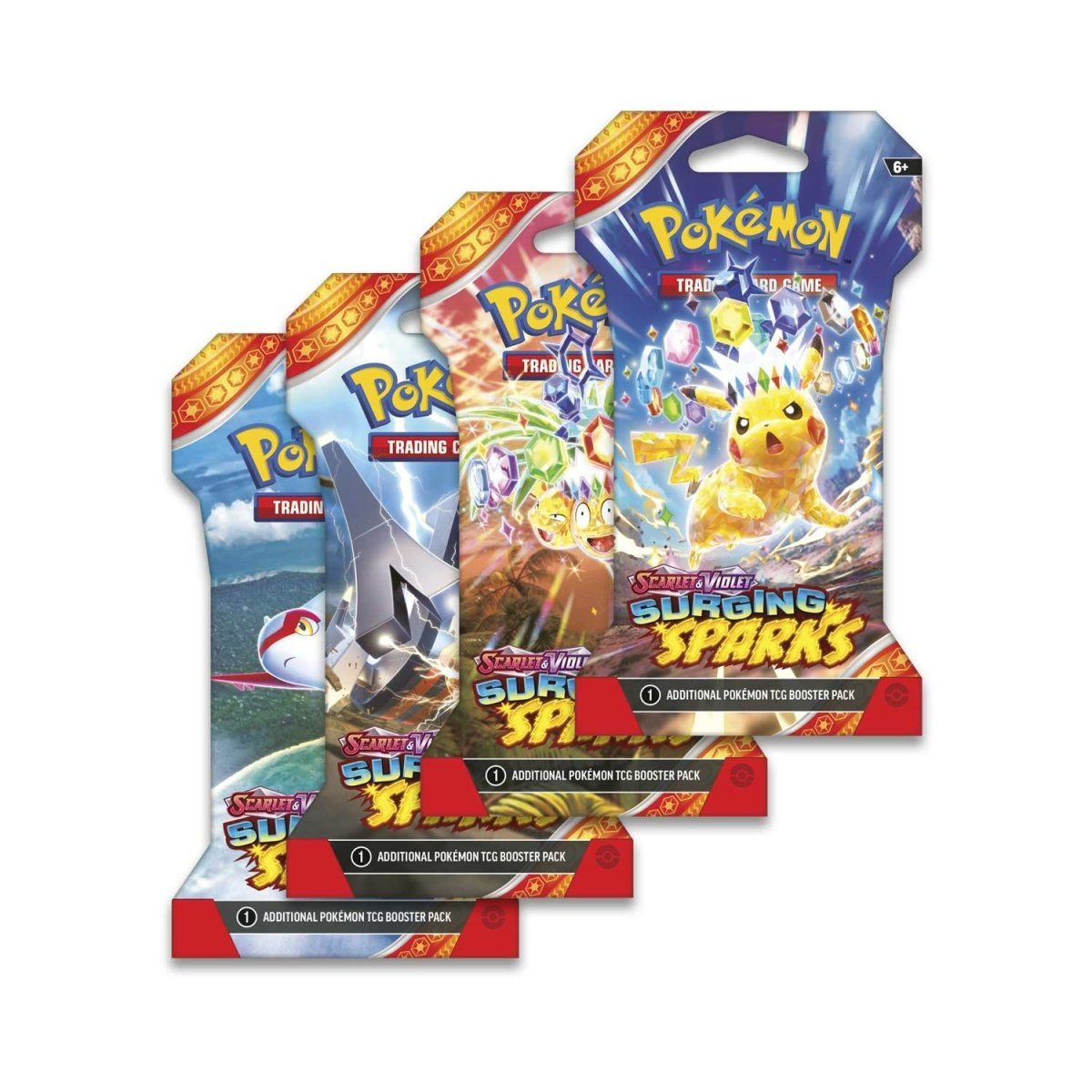 Nintendo Pokémon TCG: Scarlet & Violet - Surging Sparks - Sleeved Booster (EN)