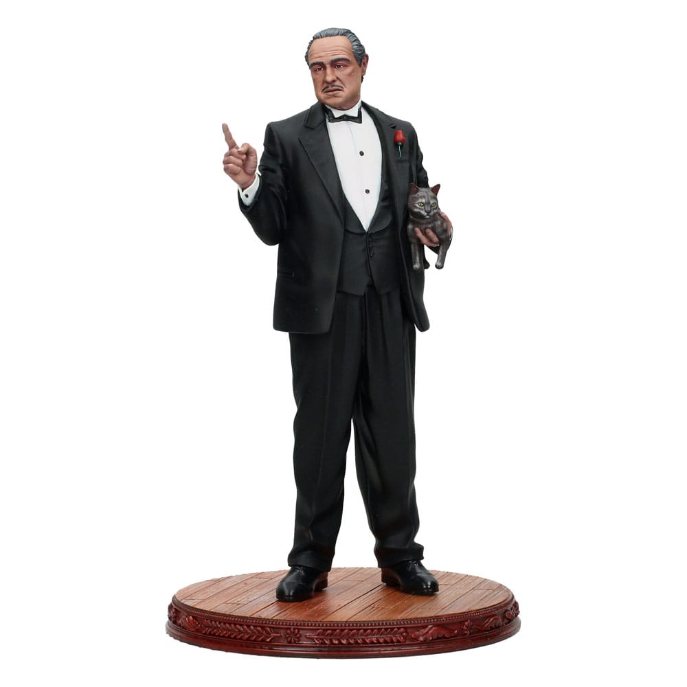 SD Toys The Godfather Movie Icons PVC Statue Don Vito Corleone The Offer 20 cm