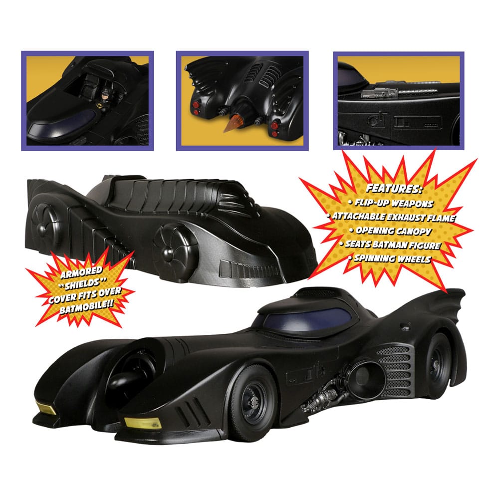 Mezco Toys Batman (1989) 5 Points Vehicle Batmobile