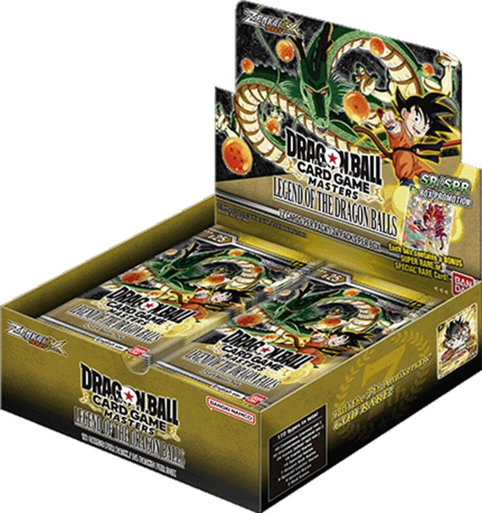 Bandai Dragon Ball Super CG Masters - Legend of the Dragon Balls - Booster Box (24 boosterů) (EN)