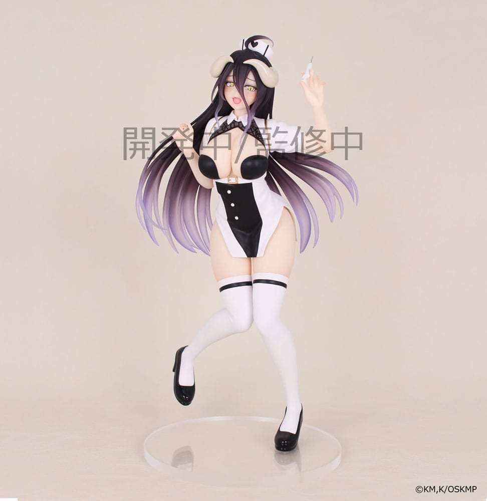 System Service Overlord Vivit PVC Statue Albedo Nurse Ver. 18 cm