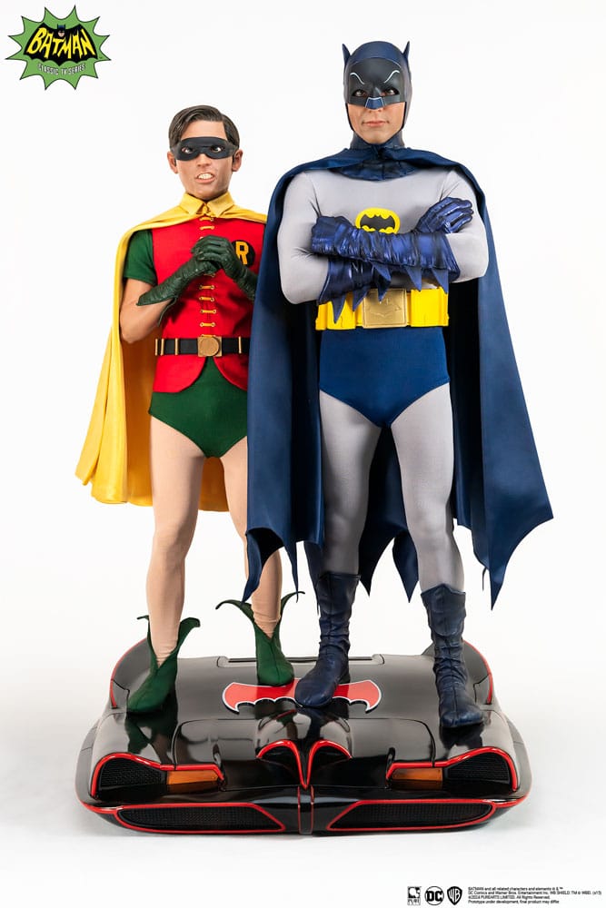 Pure Arts DC Comics Diorama Statue 1/4 Batman & Robin 1966 52 cm