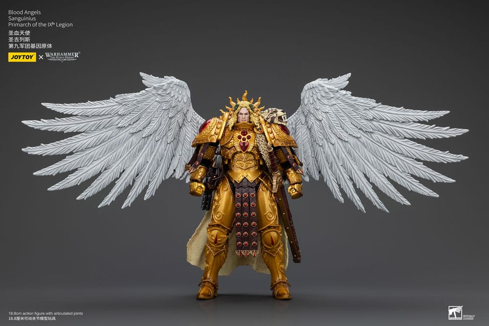 Joy Toy (CN) Warhammer The Horus Heresy Action Figure 1/18 Blood Angels Sanguinius Primarch of the IXth Legion 19 cm