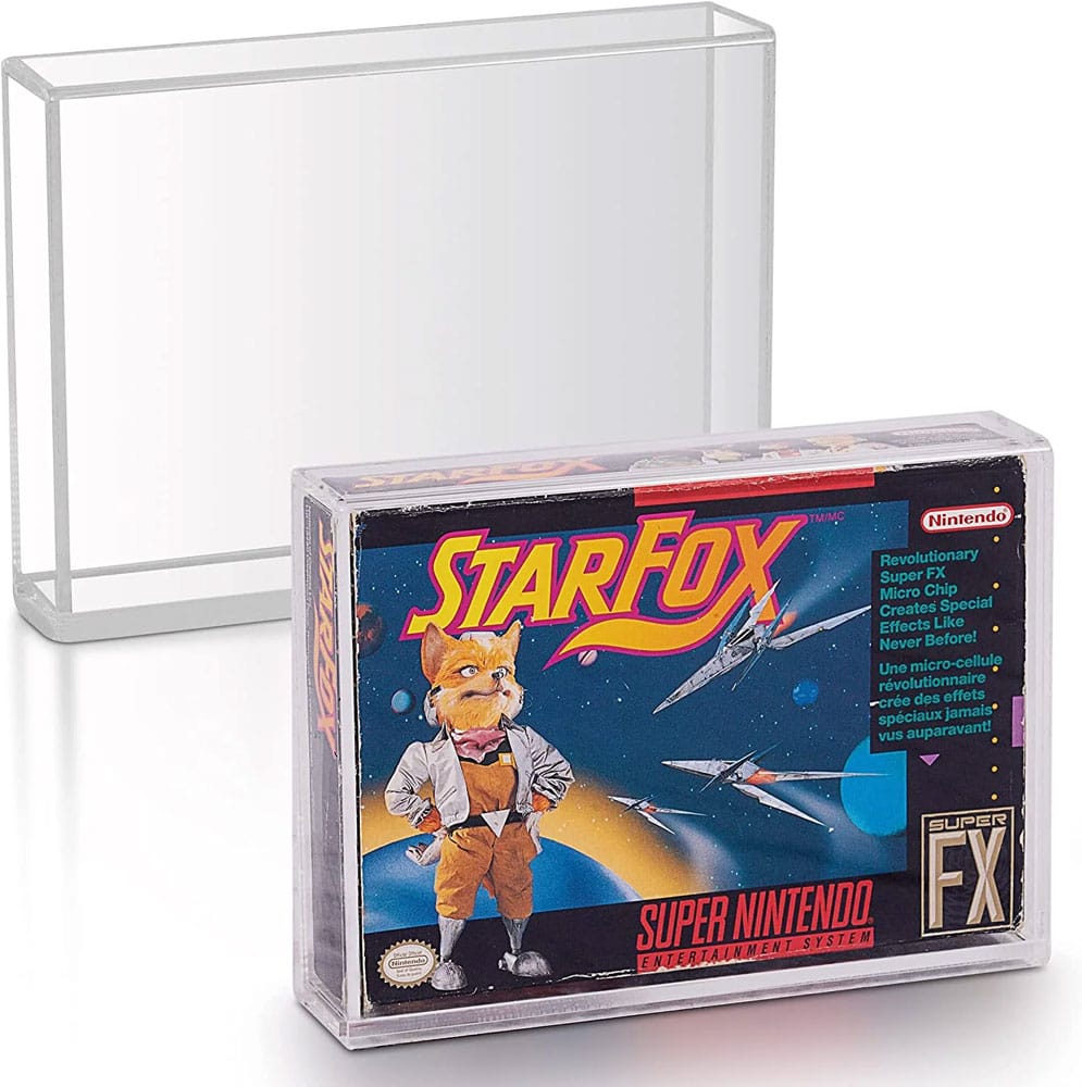 Evoretro Acrylic Case 2-Pack for SNES/N64