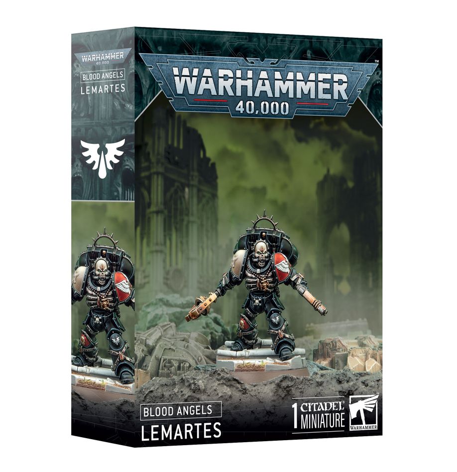 Games Workshop Warhammer 40,000 - mini figurky - Blood Angels: Lemartes