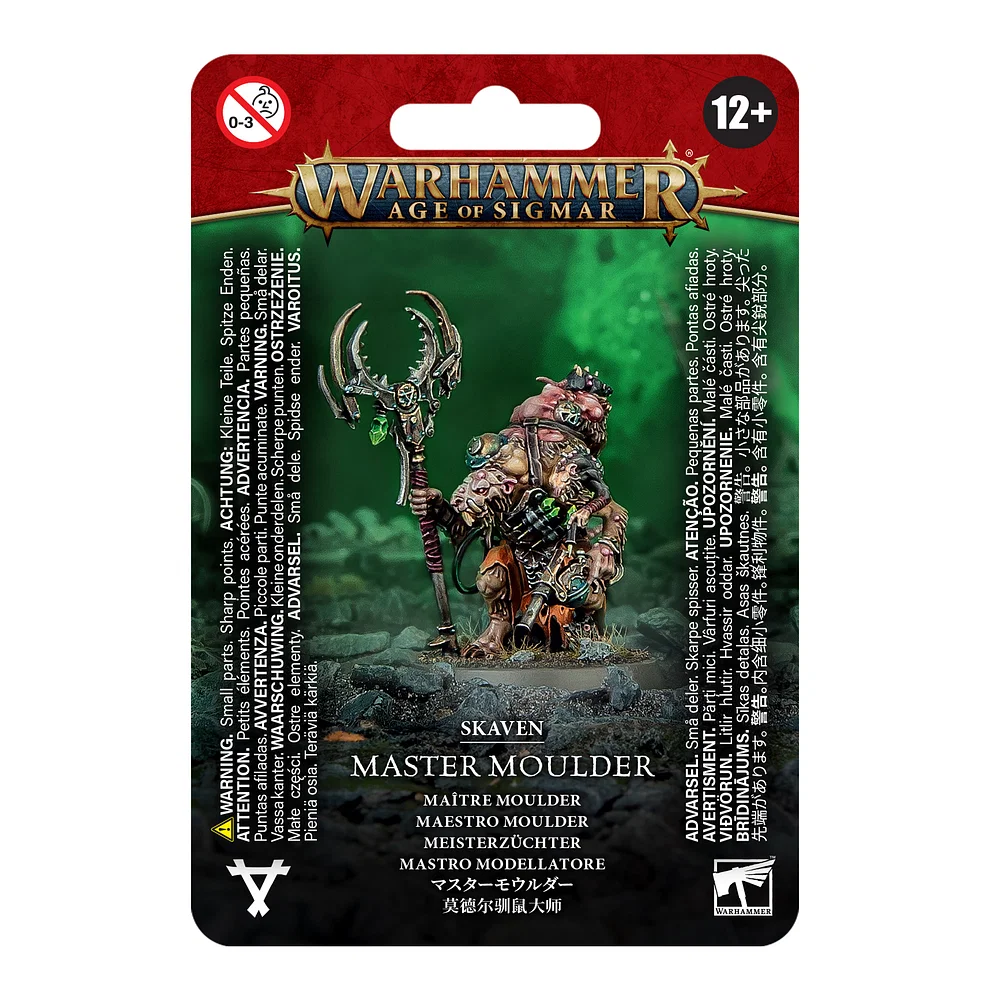 Games Workshop Warhammer: Age of Sigmar - mini figurka - Skaven: Master Moulder