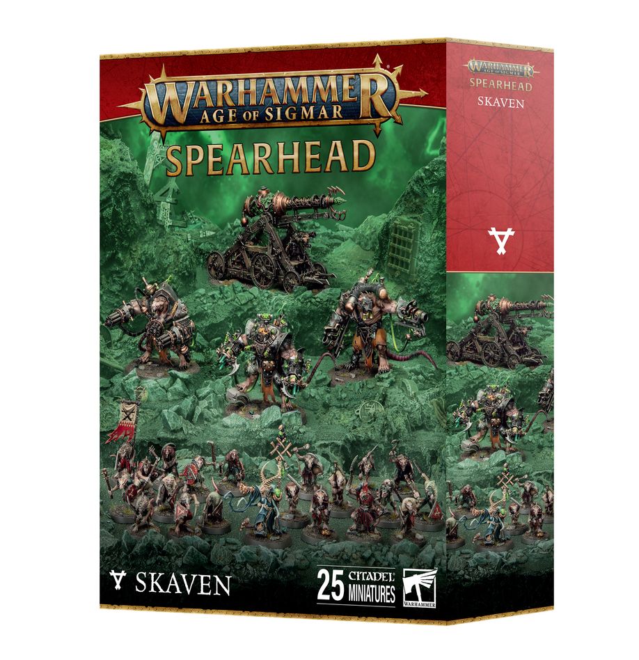 Games Workshop Warhammer: Age of Sigmar - mini figurky - Spearhead: Skaven
