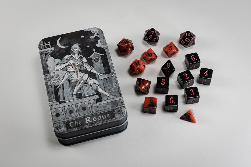 Beadle & Grimm´s Character Class Classic RPG Dice Set Rogue (16)
