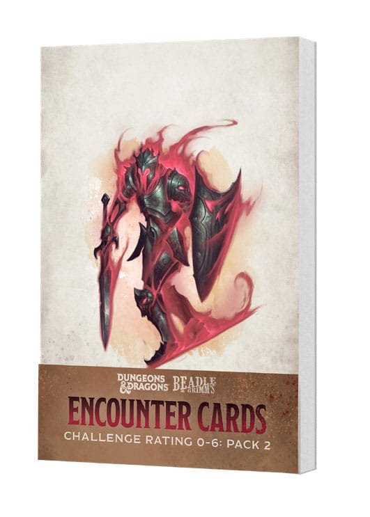 Beadle & Grimm´s Dungeons & Dragons RPG Encounter Cards Challenge Rating 0-6: Pack 2 *english*