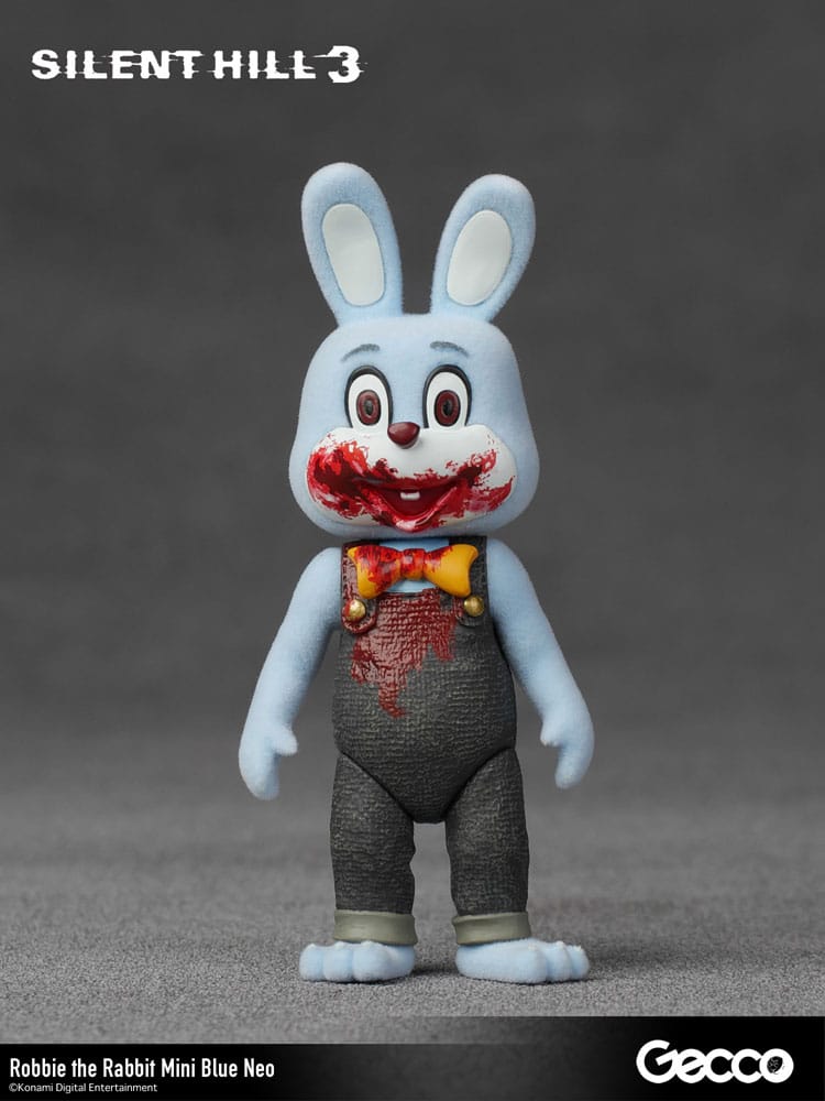 Gecco Silent Hill 3 Mini Action Figure Robbie the Rabbit Mini Blue Neo Version 10 cm